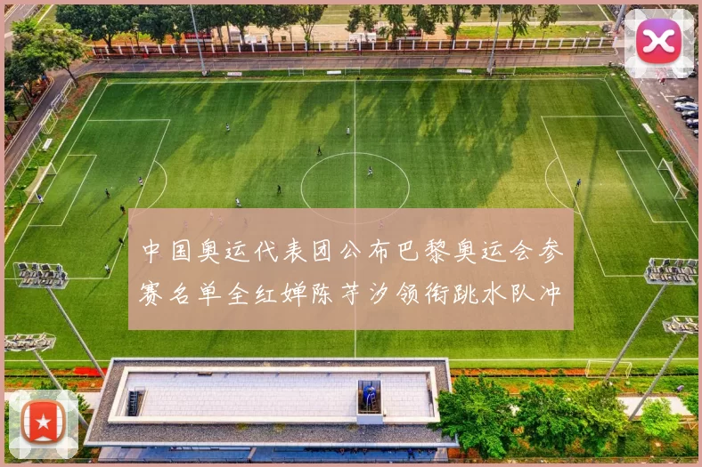 中国奥运代表团公布巴黎奥运会参赛名单全红婵陈芋汐领衔跳水队冲金