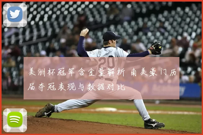 美洲杯冠军含金量解析 南美豪门历届夺冠表现与数据对比